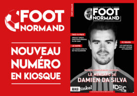 Damien Da Silva en UNE du magazine FOOT NORMAND