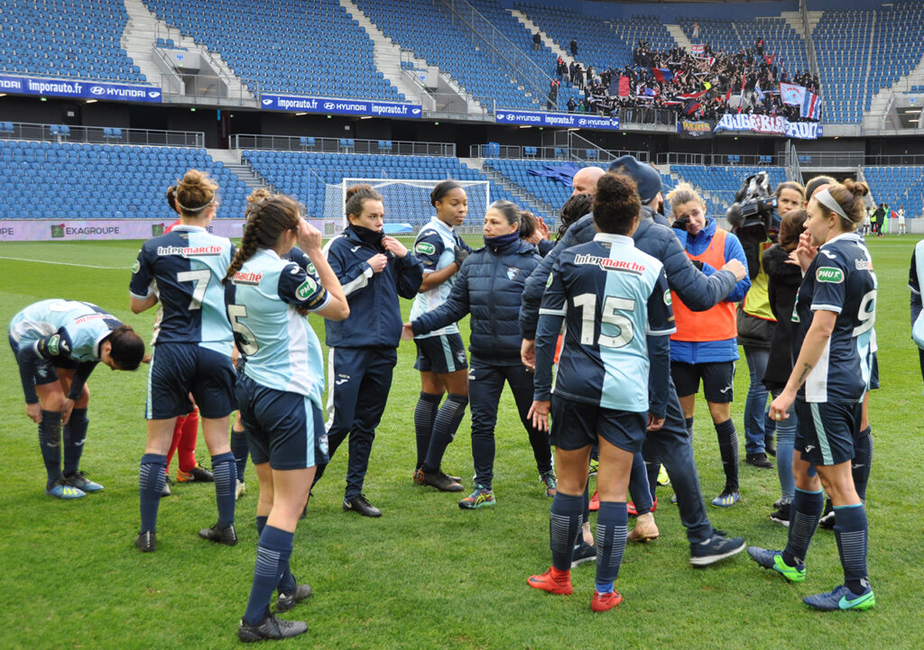 Déception pour les filles de Thierry Uvenard qui ont cru pendant longtemps qu'elles seraient capables de réaliser un exploit face au tenant du titre parisien.