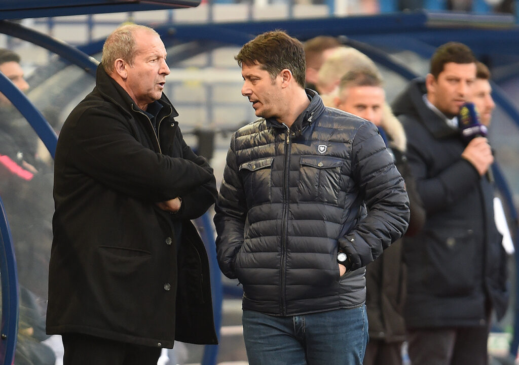 Après la victoire de son équipe devant Monaco, Fabien Mercadal a reconnu qu'avec Rolland Courbis ils avaient envisagé de quitter leurs fonctions d'entraîneurs du Stade Malherbe.