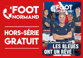 Les joueuses de l'équipe de France en UNE de FOOT NORMAND