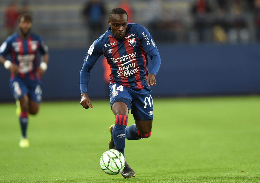 Impliqué sur les quatre buts du SMC à Charléty, Caleb Zady Sery a montré tout ce qu'il pouvait apporter au collectif caennais quand les adversaires lui laissaient de l'espace.