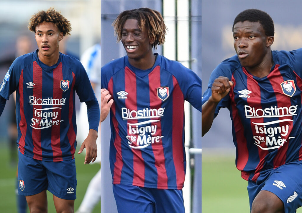 Evoluant régulièrement avec la réserve caennaise en N3, Alexis Beka Beka, Kélian Nsona et Aloys Fouda ont, tous les trois, participé à des séances d'entraînement avec le groupe « pro » depuis l'arrivée de Pascal Dupraz.