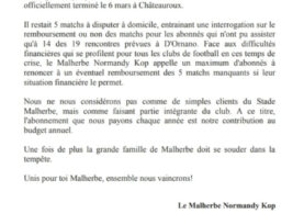 Au Stade Malherbe, l'heure est à l'union sacrée