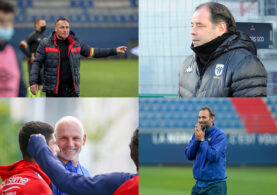 Fabrice Vandeputte, la direction du centre de formation, Stéphane Moulin, le staff de la réserve...