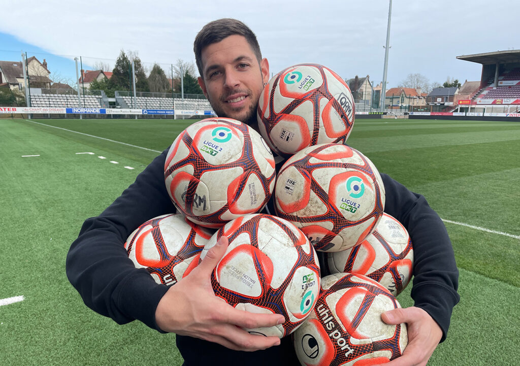 En deux saisons à QRM, Romain Lejeune a suppléé à 11 reprises Nicolas Lemaître en championnat dont trois fois en Ligue 2