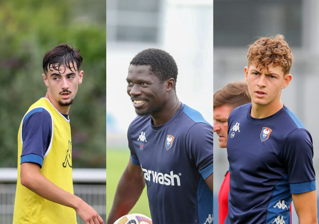 Luca Boudonnet, Mario Fortunato, Pierrick Mouniama et Robin Legendre ne signeront pas de contrat professionel avec le Stade Malherbe. ©Damien deslandes