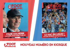 Jean-Marc Furlan et la montée du HAC en UNE de Foot Normand