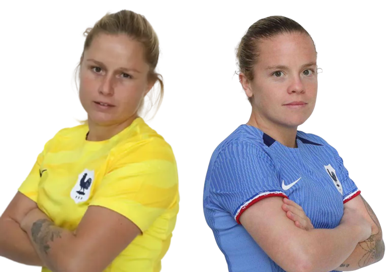 Les Normandes Gaëlle Bisson et Fanny Gosseye ont été sélectionnées pour participer à la première rencontre historique de l'équipe de France féminine de futsal. ©FFF
