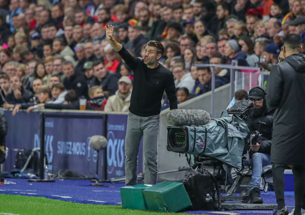 Si Mohamed Bayo et Josué Casimir sont suspendus pour le déplacement à la Beaujoire, Christopher Opéri et Oussama Targhalline postulent de nouveau à une place dans le groupe de Luka Elsner. ©Damien Deslandes