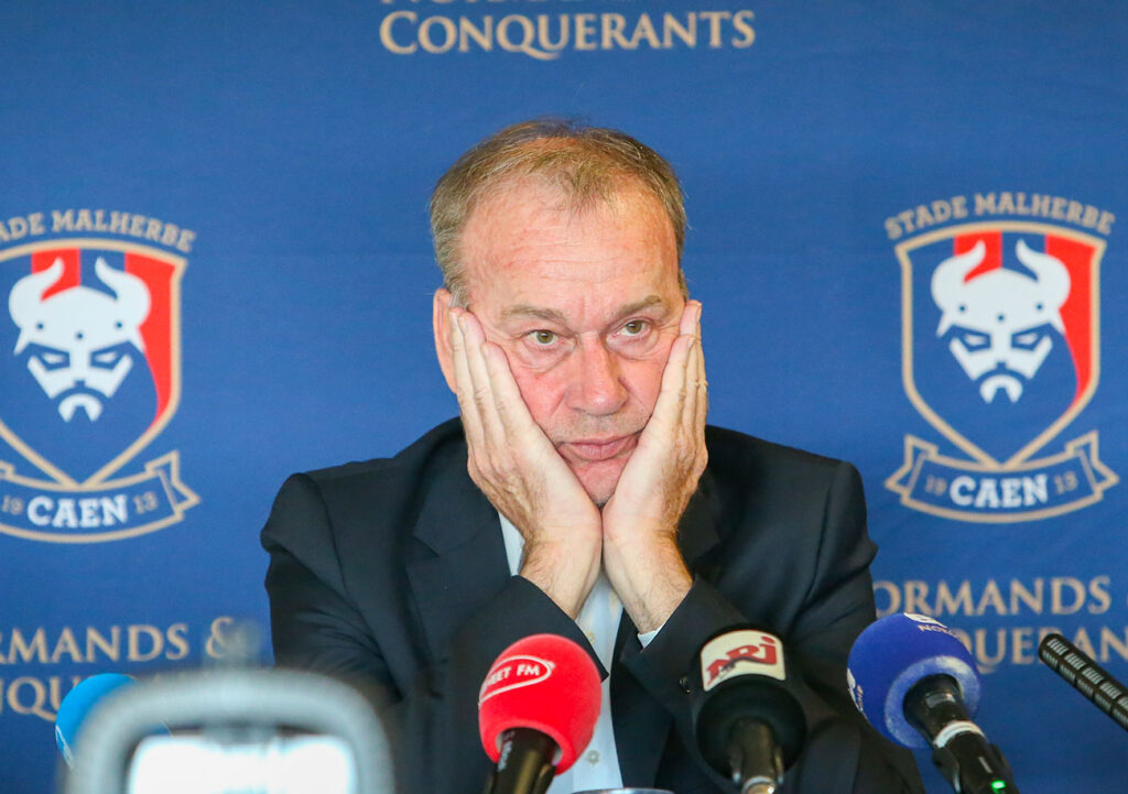 La greffe entre Jean-Marc Furlan et le Stade Malherbe n'aura jamais pris. ©Damien Deslandes