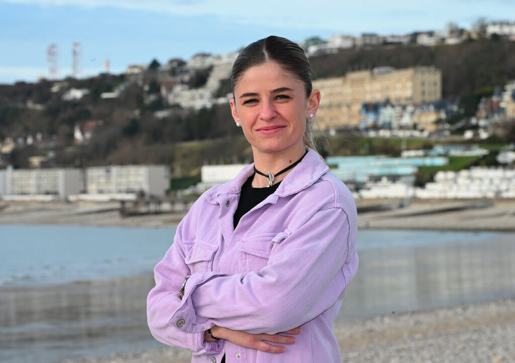 Forte de sa longue expérience avec plus de 200 matches en première division, Laurie Cance s'est rapidement imposée comme une incontournable du collectif havrais. ©Emmanuel Lelaidier