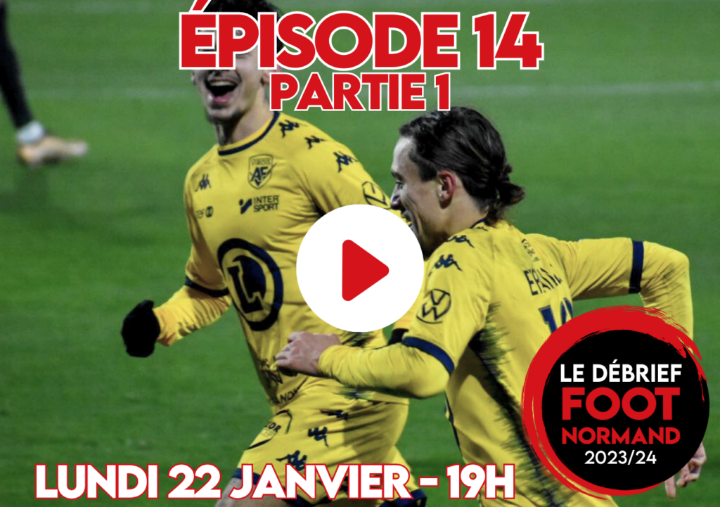 Théo Epailly a signé un doublé historique samedi soir et permis à l'AF Virois de glaner la première victoire à l'extérieur de son histoire en National 2 du côté du FC Chambly. ©AFV