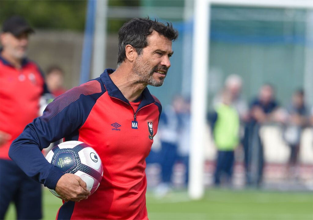 Adjoint au Stade Malherbe pendant une saison (en 2018-2019), Michel Audrain n'est pas totalement un inconnu du football normand. ©Roland Le Meur