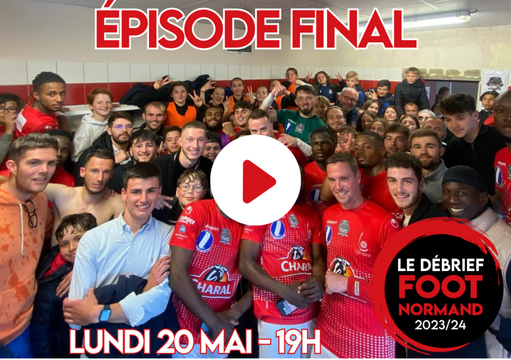 La joie du FC Flers, maintenu lors de l'ultime journée de la saison grâce à sa victoire 2-0 sur l'AS Chatou. ©FC Flers