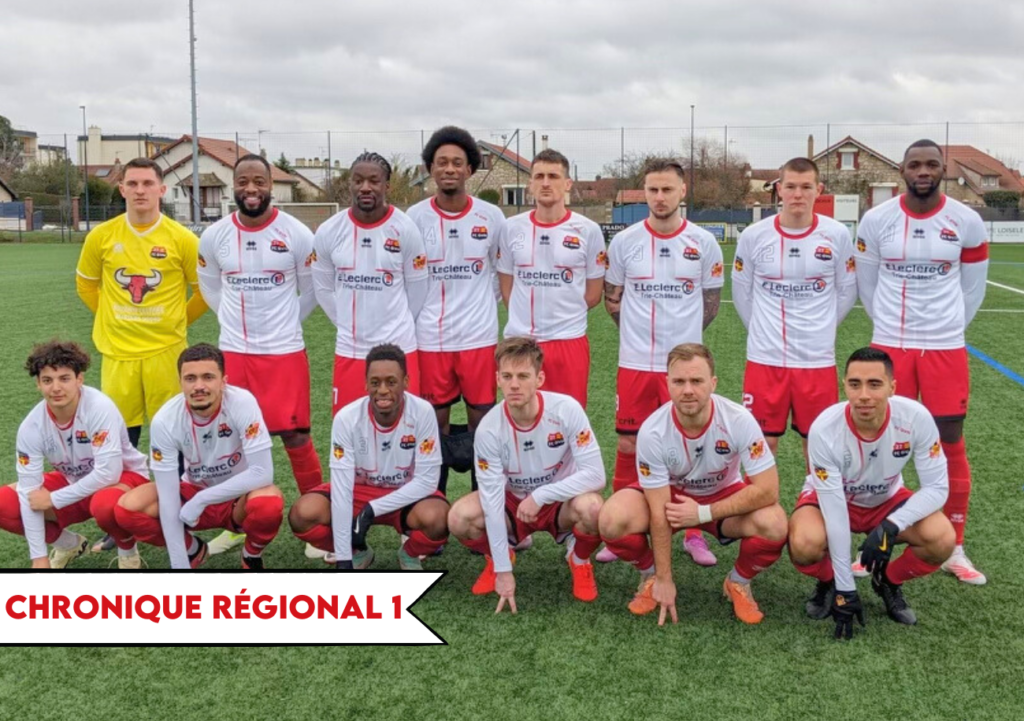 L'équipe du FC Gisors Vexin Normand 27 a réalisé une saison d'exception qu'elle a passé tout du long aux deux premières places. L'idée est désormais d'accrocher la montée en National 3. ©EM