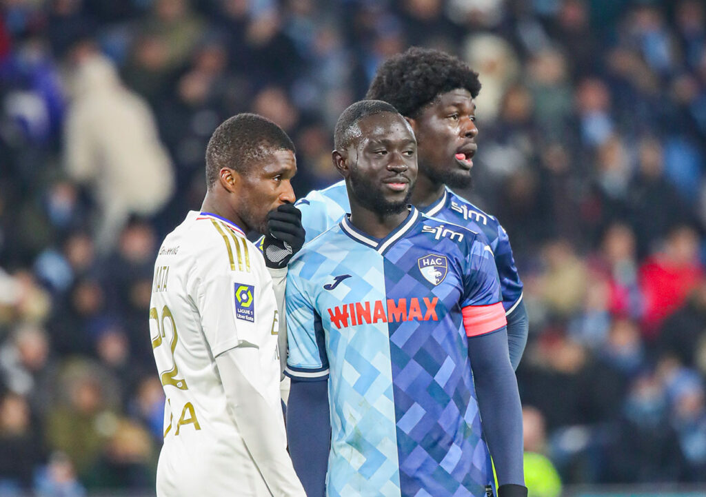 Respectivement sous contrat jusqu'en 2026 et 2025, Arouna Sanganté et Etienne Youté pourraient rapporter chacun entre 10 et 15 M€ lors du prochain mercato. ©Damien Deslandes