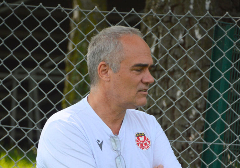 Entre Iwan Postel, le président du FCR, et Jean-Baptiste Fiscel, son homologue de l'association, le torchon brûle. ©FC Rouen - Bernard Morvan