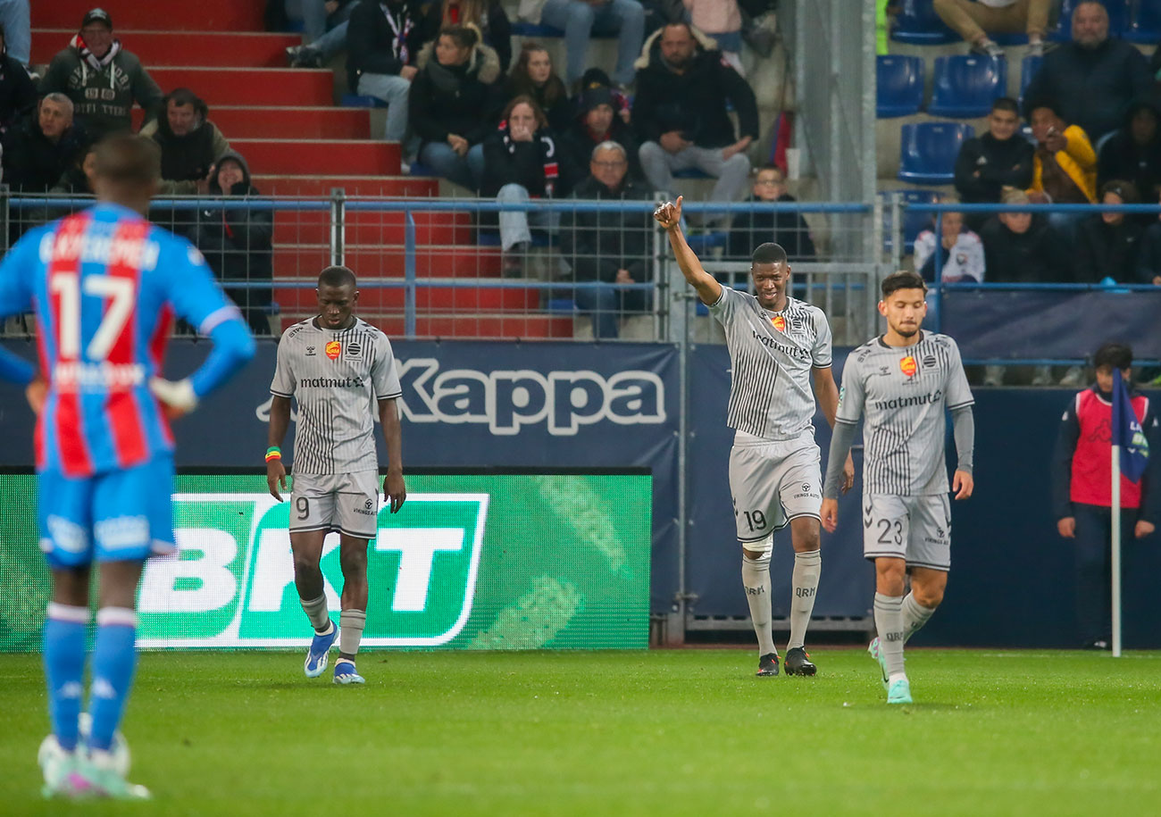 Alors qu'il a été buteur la saison dernière avec QRM à d'Ornano, les supporters « Rouge et Bleu » espèrent maintenant que c'est avec leur équipe que Kalifa Coulibaly trouvera le chemin des filets. ©Damien Deslandes