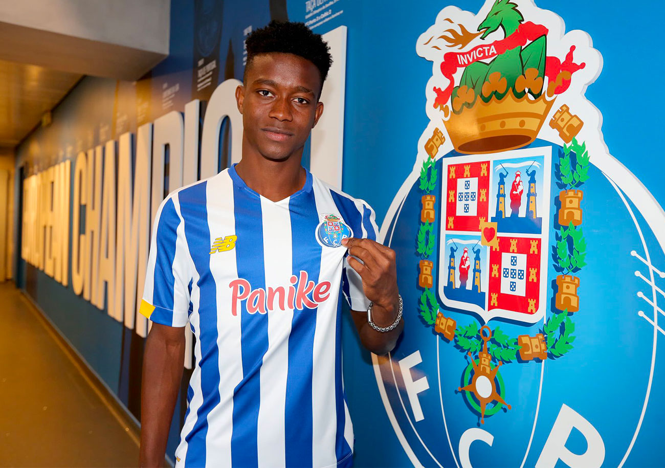 Umaro Candé (19 ans), ici, sous les couleurs du FC Porto, son club formateur, a paraphé un contrat de trois ans avec le Stade Malherbe.