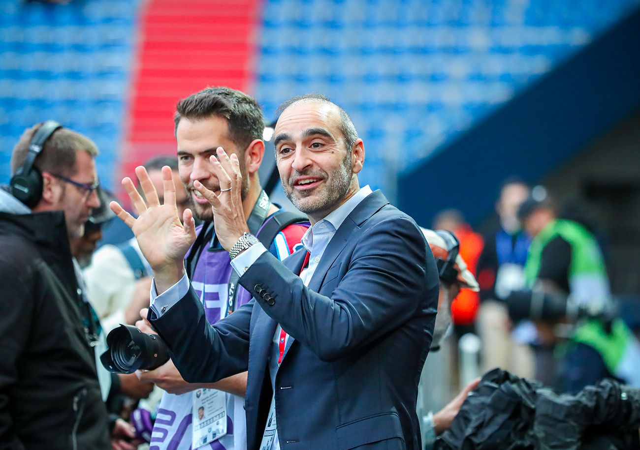 Ziad Hammoud, nouveau président du Stade Malherbe, annonce que le club caennais devrait changer dans les prochains mois. Certains changements seront visibles, d'autres moins. ©Damien Deslandes