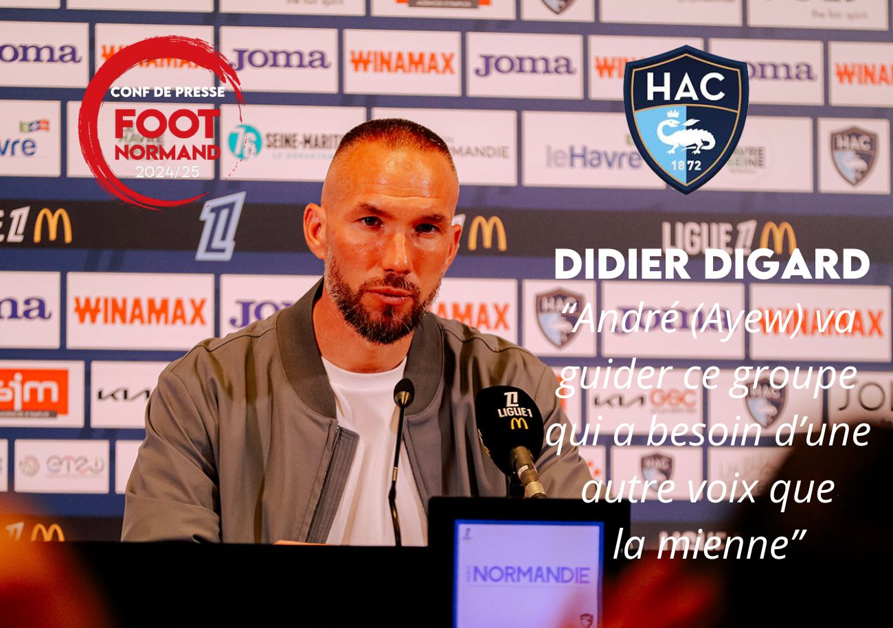 Pour la réception de l'OL, Didier Digard sera privé des services d'Etienne Youté (suspendu). Le coach du HAC pourrait aussi composer sans Arouna Sanganté, incertain à cause d'une douleur aux adducteurs. ©Clémence Hedin