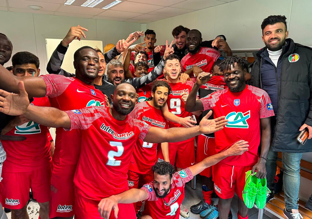 Pour atteindre le 5e tour de la Coupe de France, les joueurs de Radouane Moudni (D1) ont accroché trois adversaires de R3 à leur tableau de chasse : L'Amicale Houlmoise Bondevillaise, le CO Cleon (R3) et le FC Val de Saire.