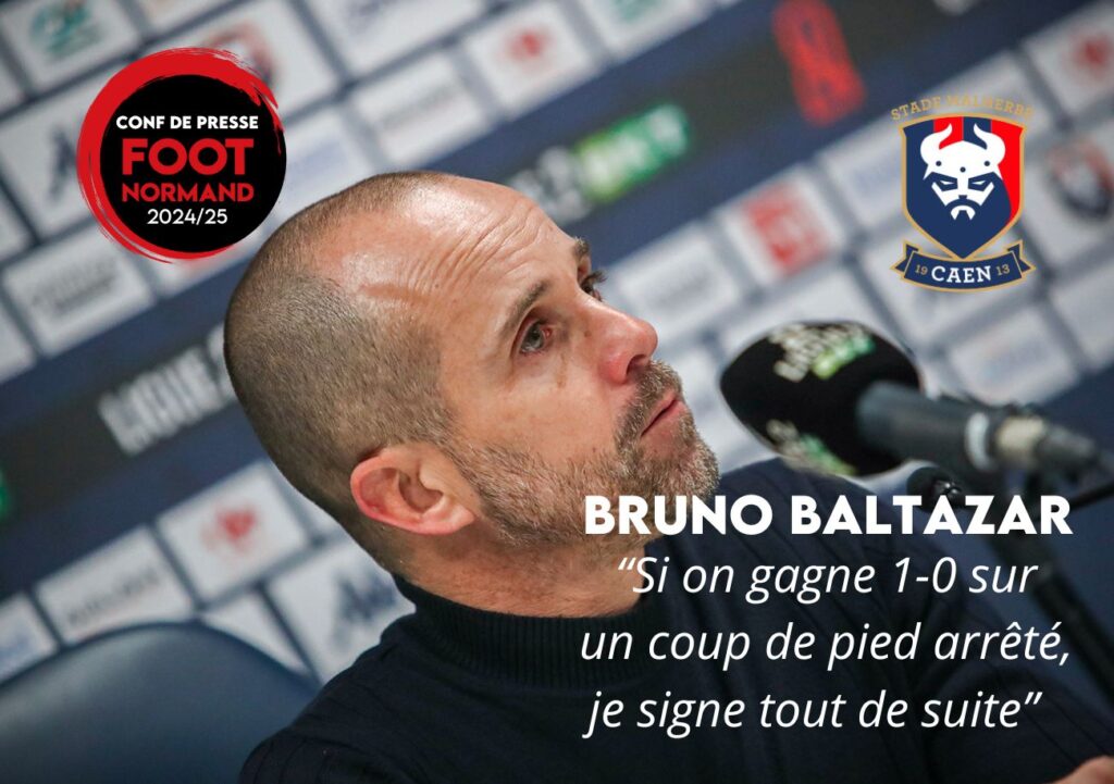 Bruno Baltazar vise sa première victoire à la tête du Stade Malherbe contre Grenoble ; le club caennais ne s'est plus imposé en championnat depuis le 2 novembre. ©Damien Deslandes