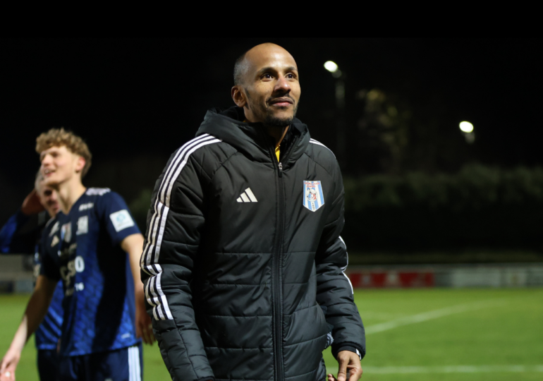 Avec Djilalli Bekkar à sa tête, le FC Dieppe a vécu les fêtes de Noël dans le fauteuil de leader de sa poule de N3. ©Clémence Hédin