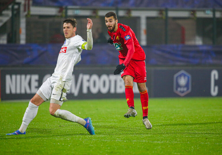 L'énorme activité de Belkacem Dali-Amar, auteur de la réaction du score, n'a pas suffi à QRM pour rattraper son début de match manqué. ©Damien Deslandes