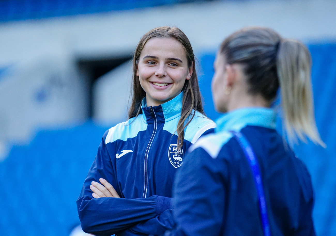 L'attaquante Madeline Roth s'épanouit enfin au HAC après un début de saison compliqué collectivement. ©HAC