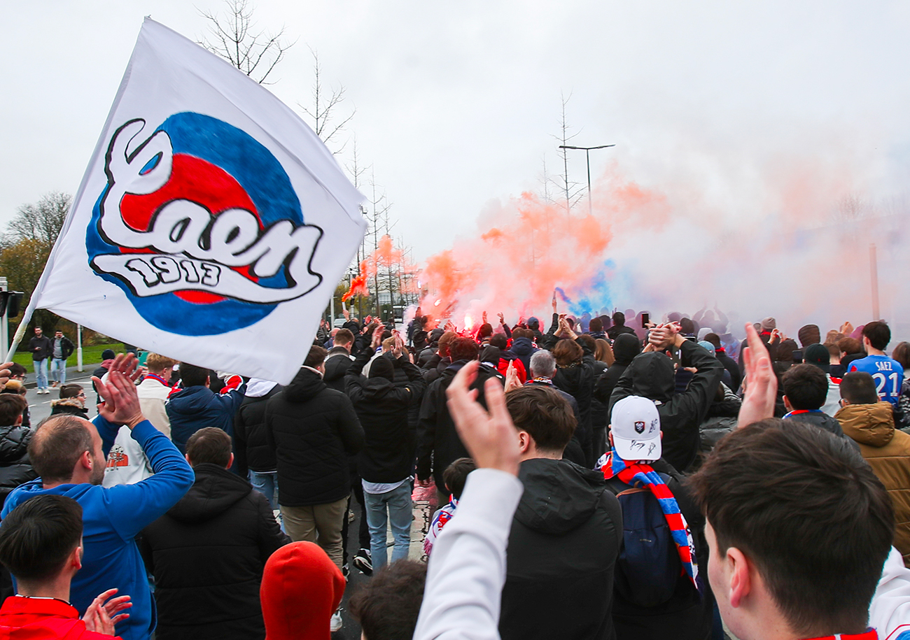 Malgré l'augmentation de la plupart de ses recettes, dont la billetterie, le Stade Malherbe présente un bilan financier dégradé pour la saison 2023-2024 par rapport à l'exercice précédent. ©Damien Deslandes